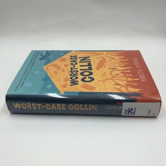 Worst-Case Collin Rebecca Caprara Hardback Book Teen Fiction Ex-Library - Picture 5 of 13